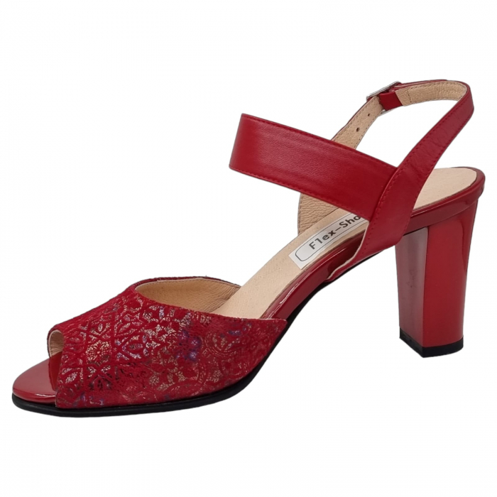 Sandale Damă Elegante Din Piele Naturală 6584 [13]