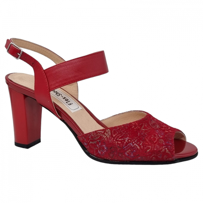 Sandale Damă Elegante Din Piele Naturală 6584 [14]