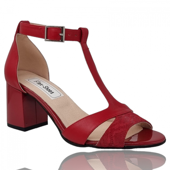 Sandale Damă Elegante Din Piele Naturală 6585 [2]