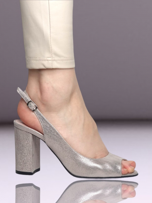 Sandale Damă Elegante Din Piele Naturală 6603 [12]