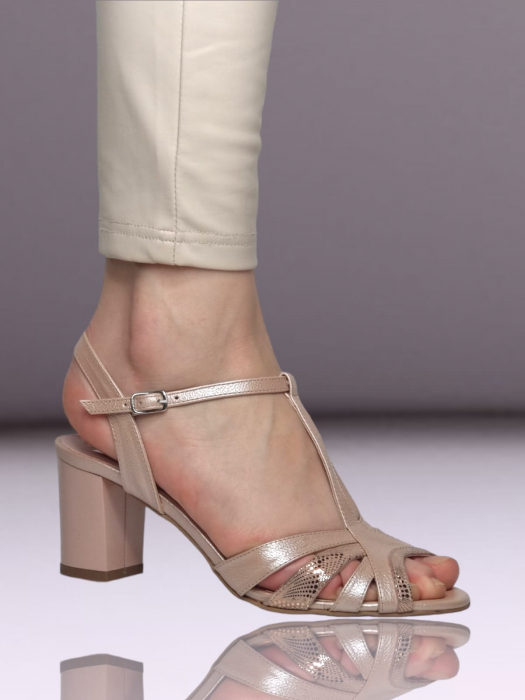 Sandale Damă Elegante Din Piele Naturală 6630 [2]
