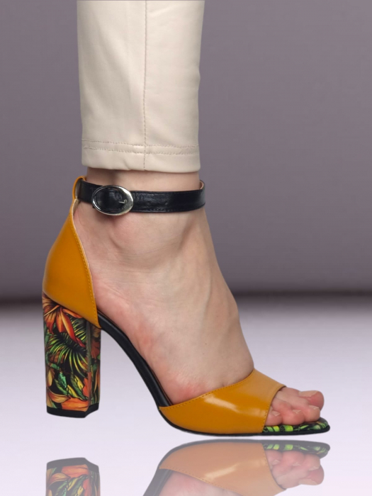 Sandale Damă Elegante Din Piele Naturală 6632 [2]