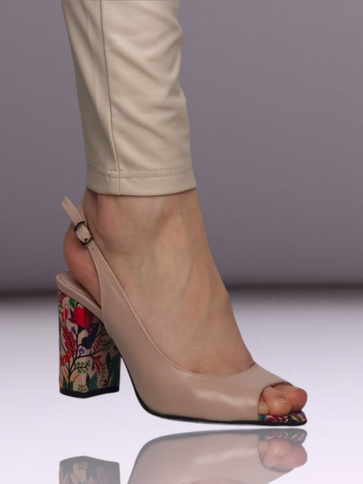 Sandale Damă Elegante Din Piele Naturală 6634 [2]