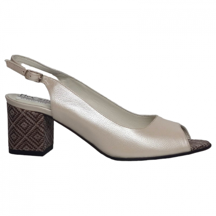 Sandale Damă Elegante Din Piele Naturală 6637 [2]