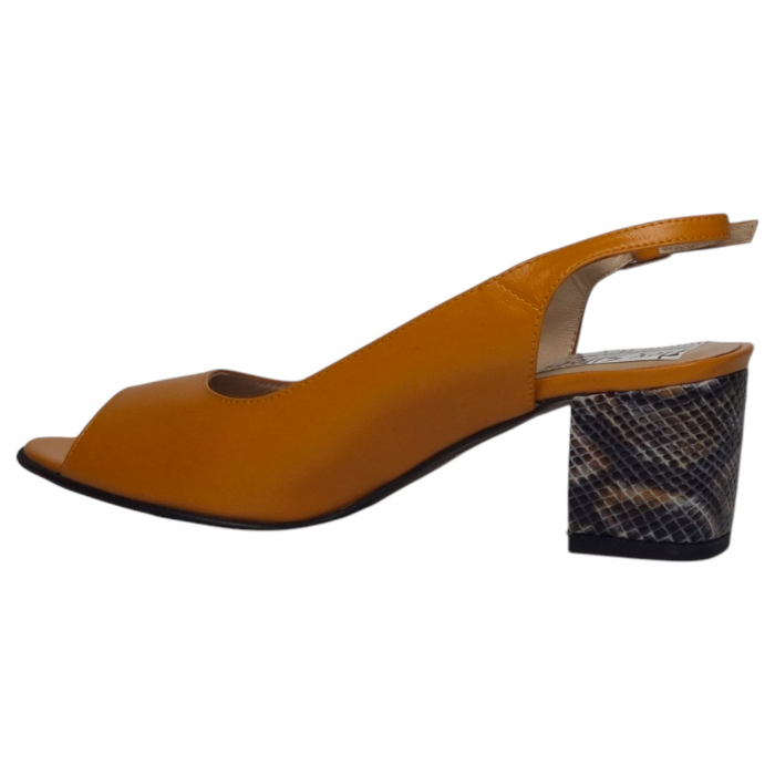Sandale Damă Elegante Din Piele Naturală 6641 [6]