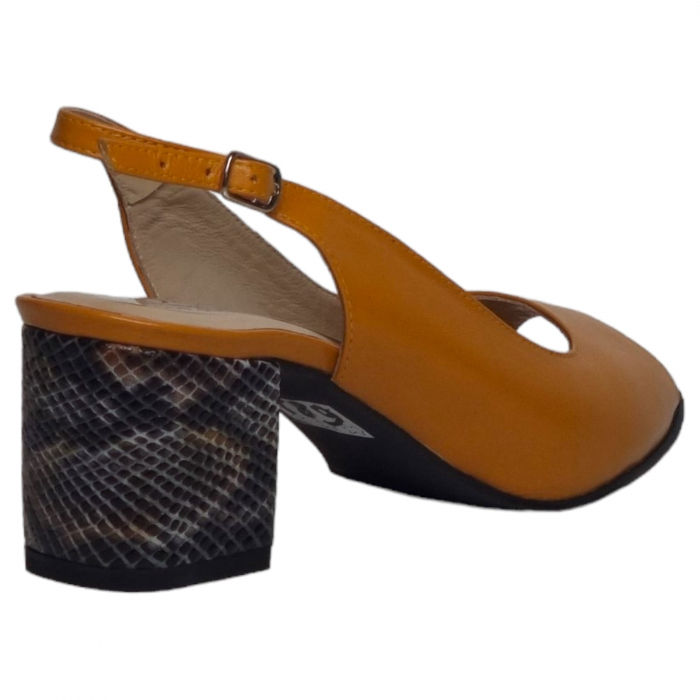 Sandale Damă Elegante Din Piele Naturală 6641 [3]