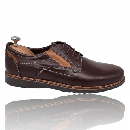 Pantofi Casual Pentru Barbati - Pantofi Bărbați Casual Din Piele Naturală maro 1304