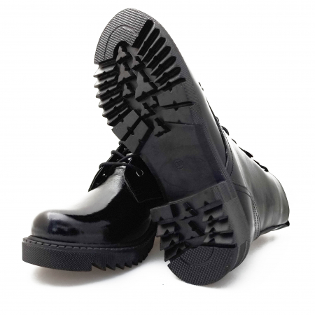 Ghete Damă Casual Din Piele Naturală Neagră 8560 [1]
