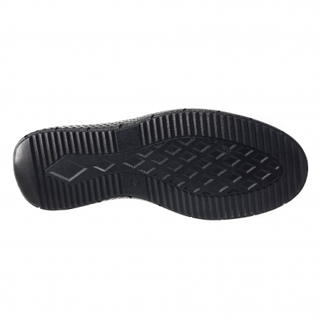 Pantofi Bărbați Casual Din Piele Naturală Neagră 1247 [4]