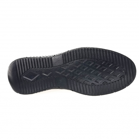 Pantofi Bărbați Casual Din Piele Naturală Blue 1255 [4]