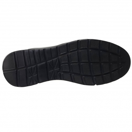 Pantofi Bărbați Sport Din Piele Naturală Neagră 1260 [4]