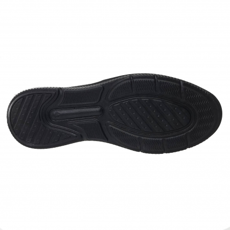 Pantofi CASUAL din piele naturala pentru barbati NEGRU COD-1263 [4]