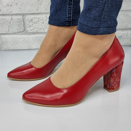 Pantofi Damă Eleganți Din Piele Naturală  3020 [3]