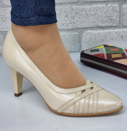 Pantofi Eleganti Pentru Femei - Pantofi Damă Eleganți Din Piele Naturală  3023