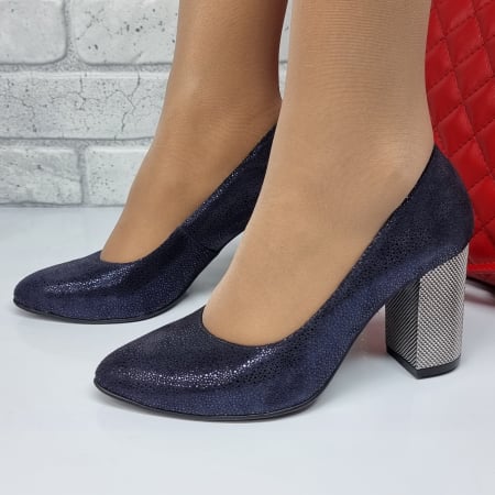 Pantofi Eleganti din piele naturala COD-1357 [2]