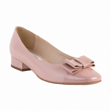 Pantofi Eleganti Pentru Femei - Pantofi Damă Eleganți Din Piele Naturală Nude 3005