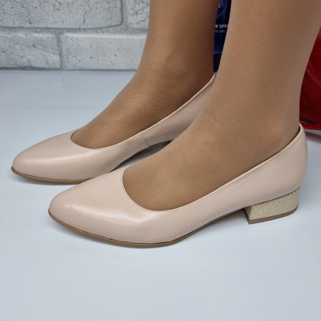 Pantofi Eleganti din piele naturala COD-1410 [2]