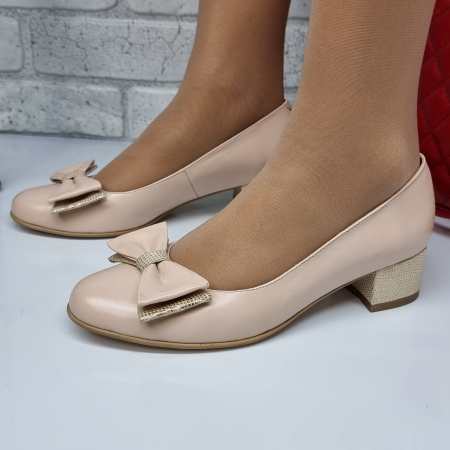Pantofi Eleganti din piele naturala COD-1408 [2]
