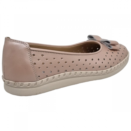 Balerini Damă Din Piele Naturală Nude 8051 [1]