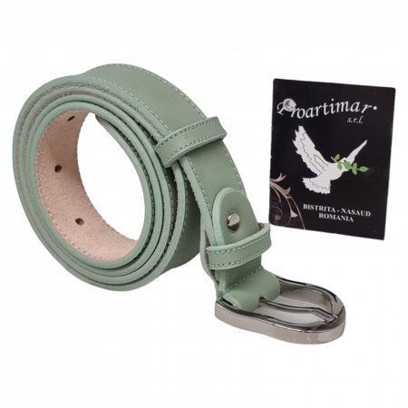 Accesorii Pentru Femei - Curea Damă Din Piele Naturală  Fabricat în România 12005