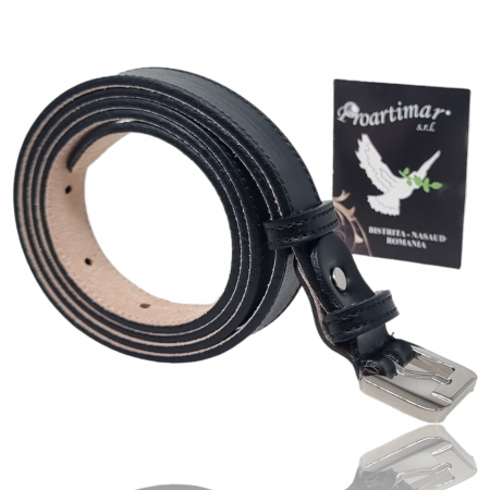 Accesorii Pentru Femei - Curea Damă Din Piele Naturală  Fabricat în România 12010