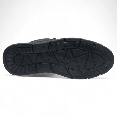 Ghete Bărbați Casual Din Piele Naturală De Culoare Blue 45136 [3]