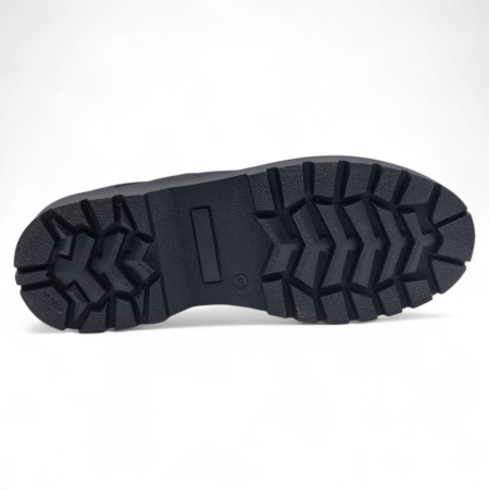 Ghete Bărbați Casual Din Piele Naturală De Culoare Neagră 45135 [6]