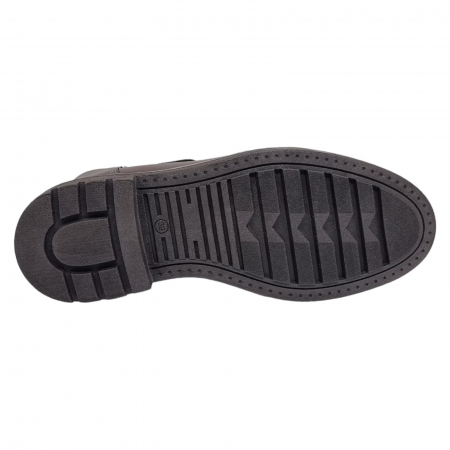 Ghete Casual Pentru Barbati - Ghete Bărbați  Din Piele Naturală De Culoare Maro 549