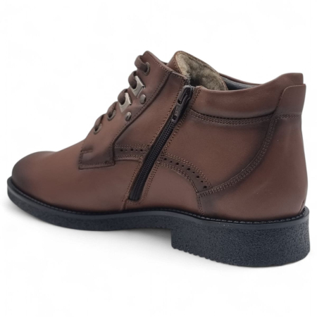 Ghete Bărbați Elegante Din Piele Naturală Culoare Maro 50132 [2]
