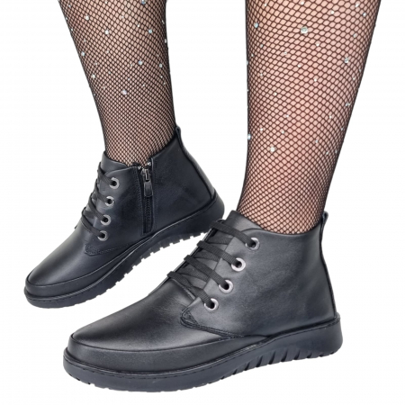 Ghete Damă Casual Din Piele Naturală 8673 [4]