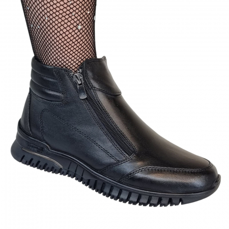 Ghete Casual Pentru Femei - Ghete Damă Casual Din Piele Naturală 8687