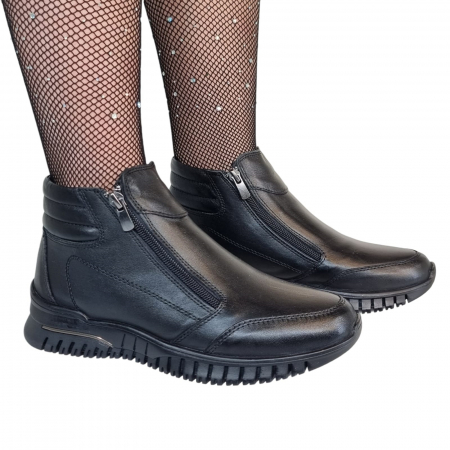 Ghete Damă Casual Din Piele Naturală 8687 [3]