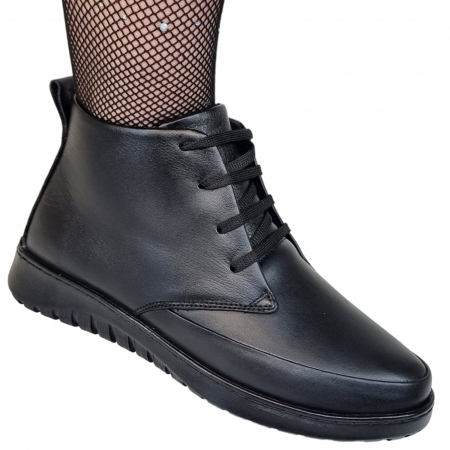 Ghete Damă Casual Din Piele Naturală 8688 [1]