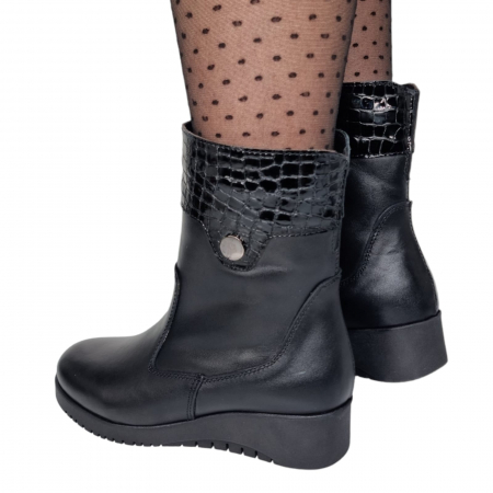 Ghete Damă Casual Din Piele Naturală 8696 [4]