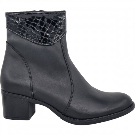 Ghete Casual Pentru Femei - Ghete Damă Casual Din Piele Naturală 8698