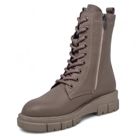 Ghete Damă Casual Din Piele Naturală Bej 30317 [4]