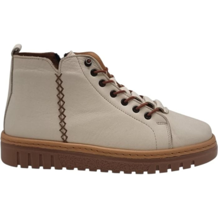 Femei - Ghete Damă Casual Din Piele Naturală CREM 30436