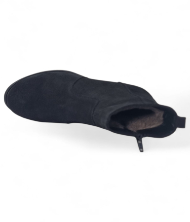 Ghete Damă Casual Din Piele Naturală Neagră Vel 30403 [6]