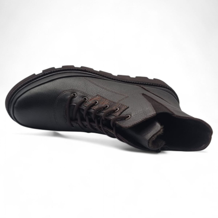 Ghete Damă Casual Din Piele Naturală Kafe  30400 [4]