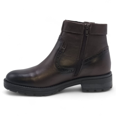 Ghete Damă Casual Din Piele Naturală Maro 30441 [1]