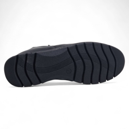 Ghete Damă Casual Din Piele Naturală Neagră 30405 [5]