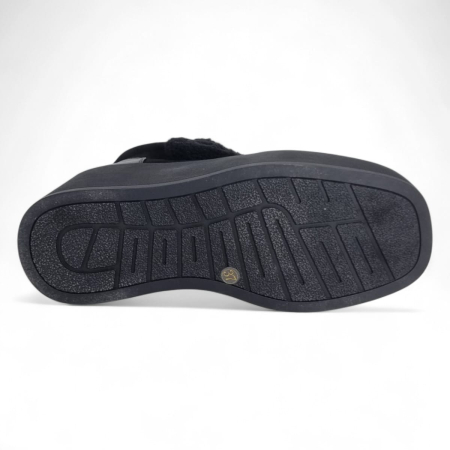 Ghete Damă Casual Din Piele Naturală NEGRU VEL  30409 [4]