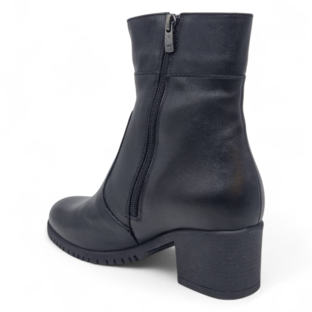 Ghete Damă Casual Din Piele Naturală Neagră 30411 [5]