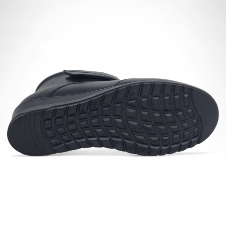 Ghete Damă Casual Din Piele Naturală Neagră 30415 [5]