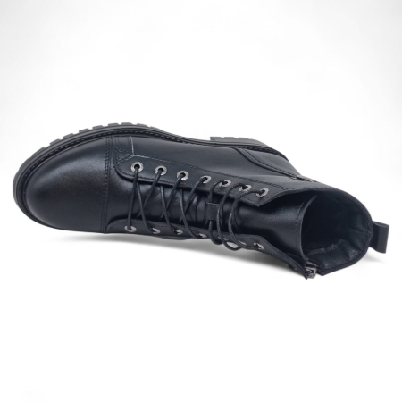 Ghete Damă Casual Din Piele Naturală Neagră 30416 [7]