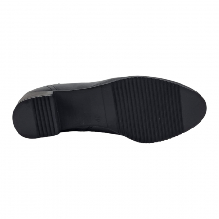 Ghete Damă Casual Din Piele Naturală Neagra 8618 [5]