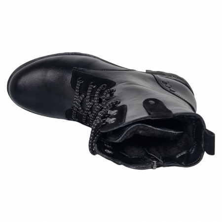 Ghete Damă Casual Din Piele Naturală Neagră 30167 [10]