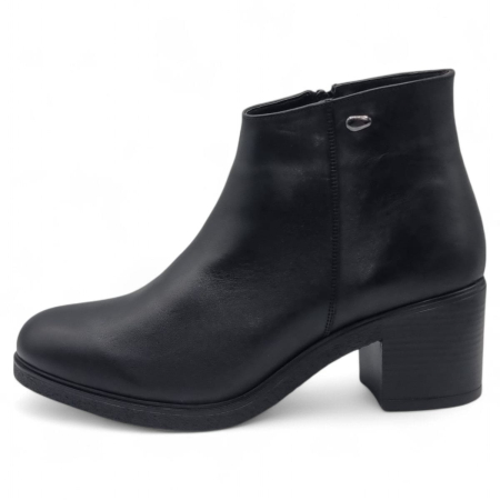 Ghete Damă Casual Din Piele Naturală Neagra 30223 [1]