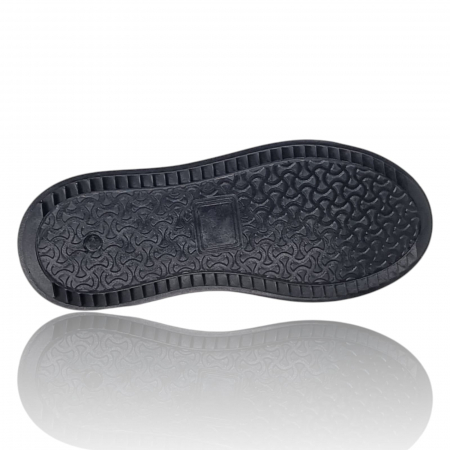 Ghete Damă Casual Din Piele Naturală Neagră 8770 [6]