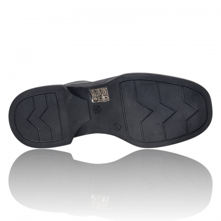 Ghete Damă Casual Din Piele Naturală Neagră 8773 [3]